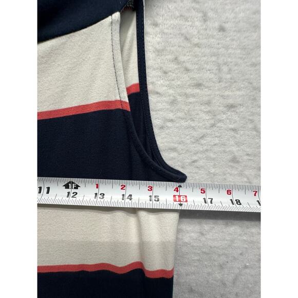 Tommy Hilfiger Nautical Stripe Fit & Flare Dress | Size L - Picture 4 of 9